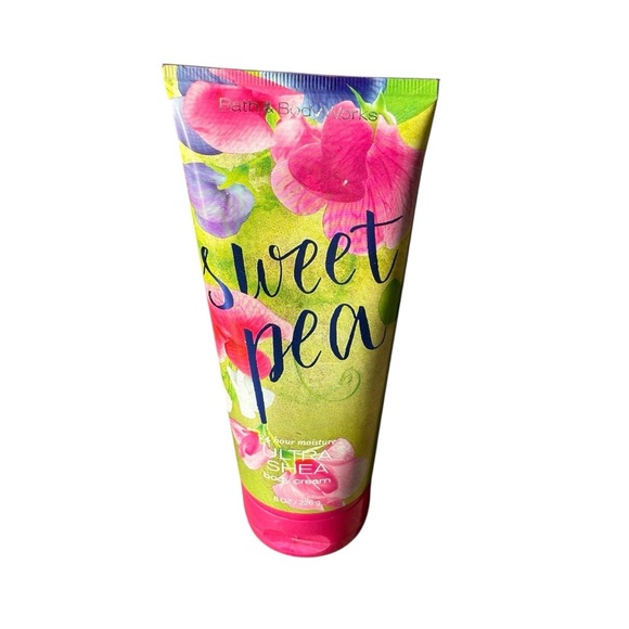Bath & Body Works Sweet Pea Body Cream 8 oz - Picture 2 of 4